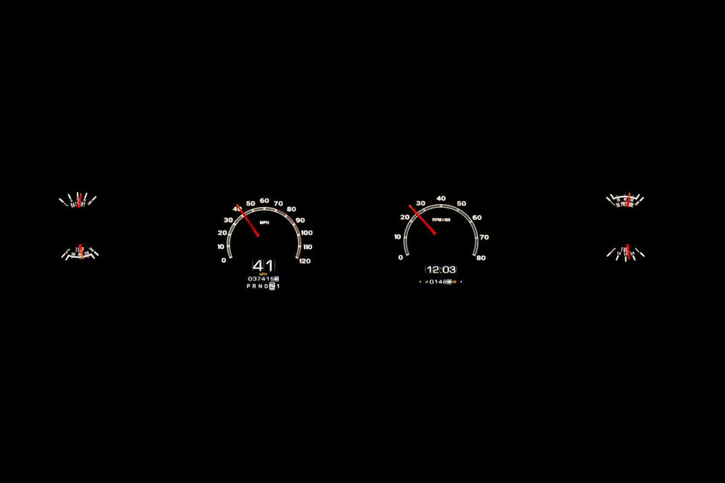 Dakota Digital Dakota Digital RTX Direct-Fit Gauge Kits RTX-69F-MUS-X Autofit