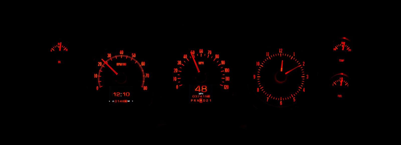 Dakota Digital Dakota Digital RTX Direct-Fit Gauge Kits RTX-70C-CVL-X Autofit