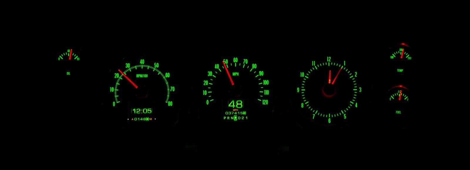 Dakota Digital Dakota Digital RTX Direct-Fit Gauge Kits RTX-70C-CVL-X Autofit