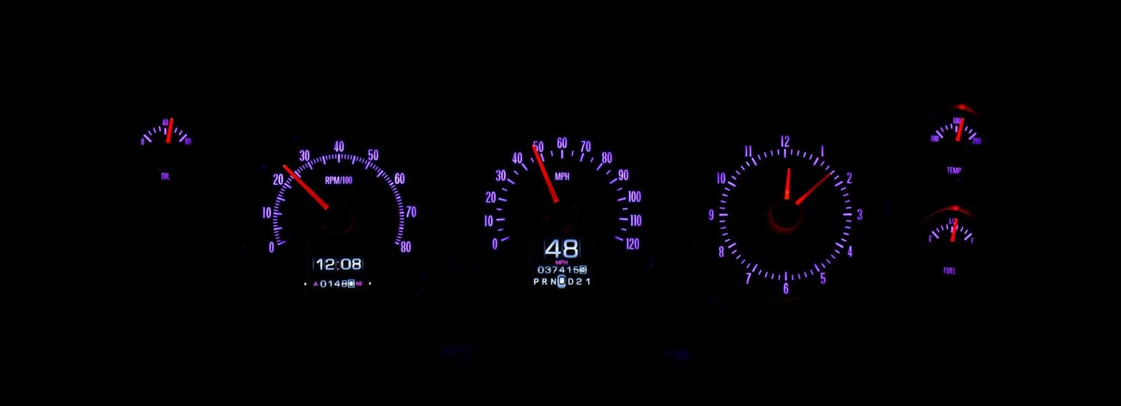 Dakota Digital Dakota Digital RTX Direct-Fit Gauge Kits RTX-70C-CVL-X Autofit
