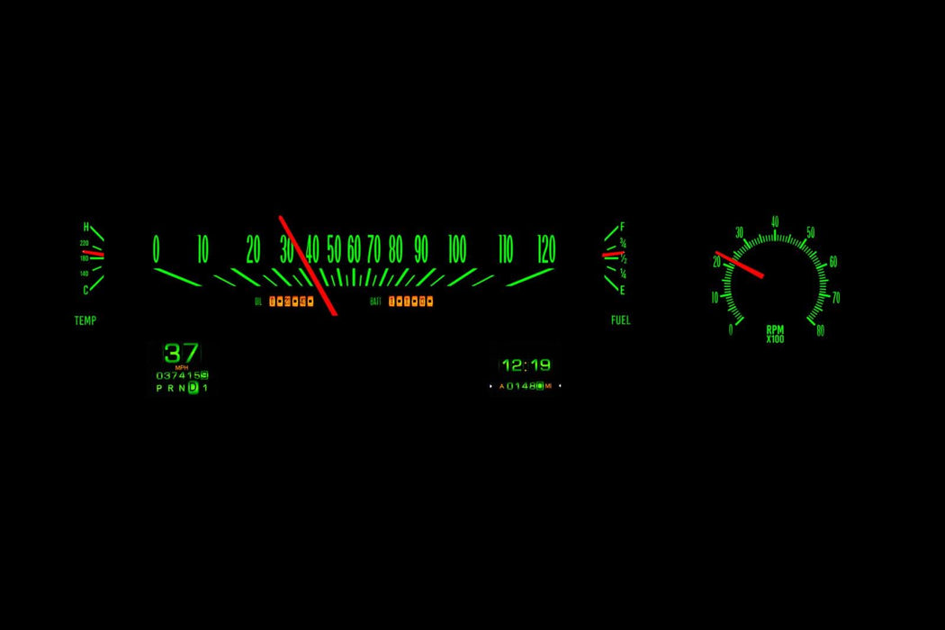 Dakota Digital Dakota Digital RTX Direct-Fit Gauge Kits RTX-70C-MAL-X Autofit