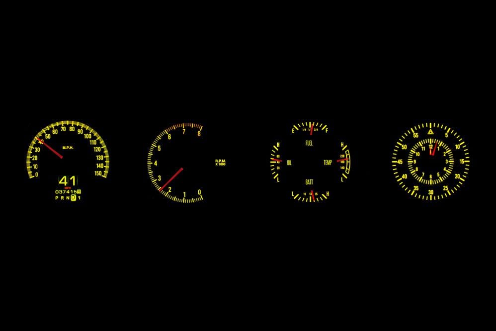 Dakota Digital Dakota Digital RTX Direct-Fit Gauge Kits RTX-70D-CLG-X Autofit