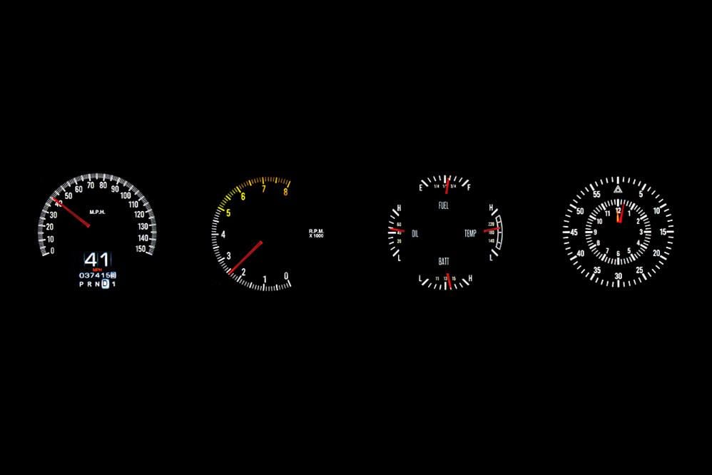Dakota Digital Dakota Digital RTX Direct-Fit Gauge Kits RTX-70D-CLG-X Autofit