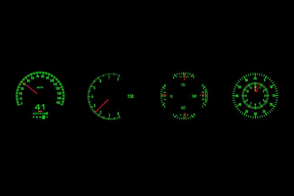 Dakota Digital Dakota Digital RTX Direct-Fit Gauge Kits RTX-70D-CLG-X Autofit