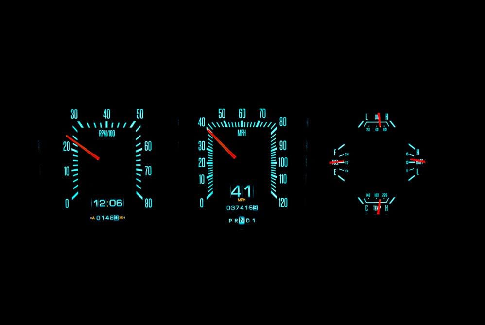 Dakota Digital Dakota Digital RTX Direct-Fit Gauge Kits RTX-73F-PU-X Autofit