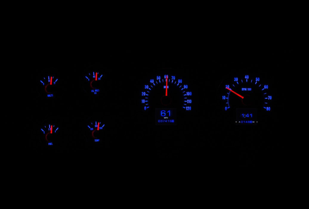 Dakota Digital Dakota Digital RTX Direct-Fit Gauge Kits RTX-76C-PU-X Autofit