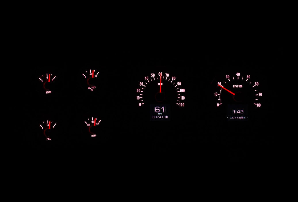 Dakota Digital Dakota Digital RTX Direct-Fit Gauge Kits RTX-76C-PU-X Autofit