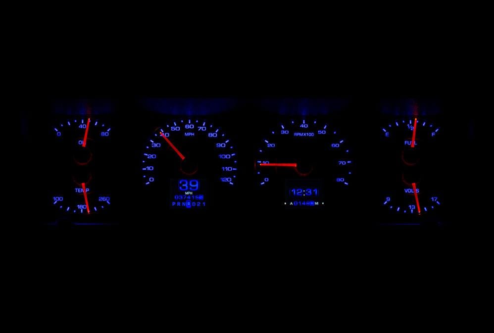 Dakota Digital Dakota Digital RTX Direct-Fit Gauge Kits RTX-77C-CAP-X Autofit