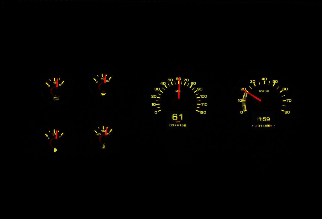Dakota Digital Dakota Digital RTX Direct-Fit Gauge Kits RTX-79C-PU Autofit
