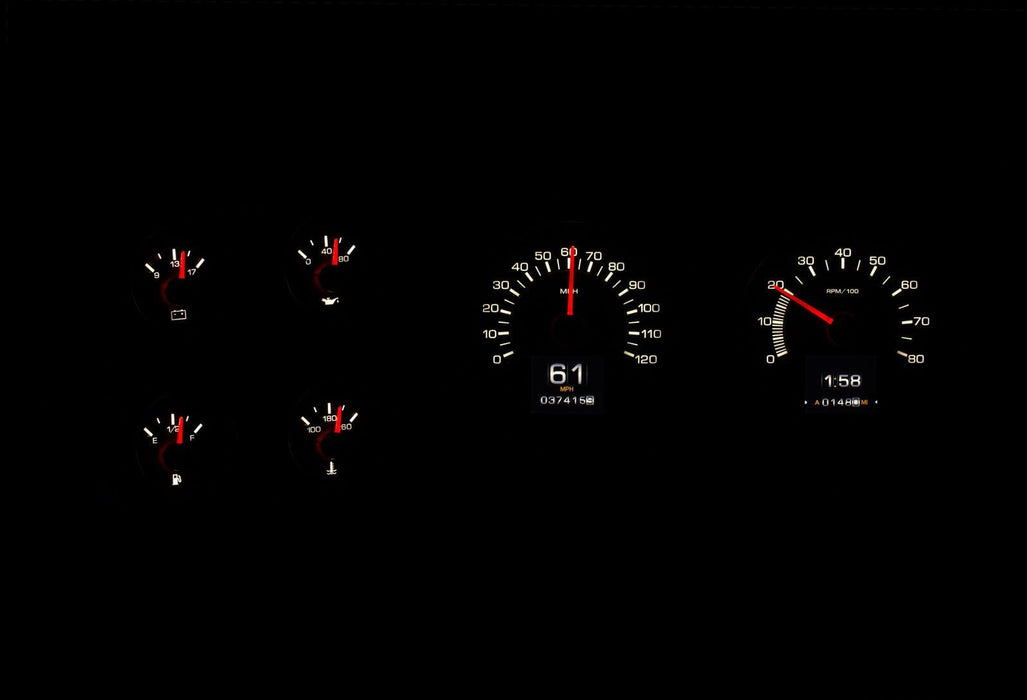 Dakota Digital Dakota Digital RTX Direct-Fit Gauge Kits RTX-79C-PU Autofit