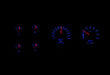 Dakota Digital Dakota Digital RTX Direct-Fit Gauge Kits RTX-79C-PU-X Autofit