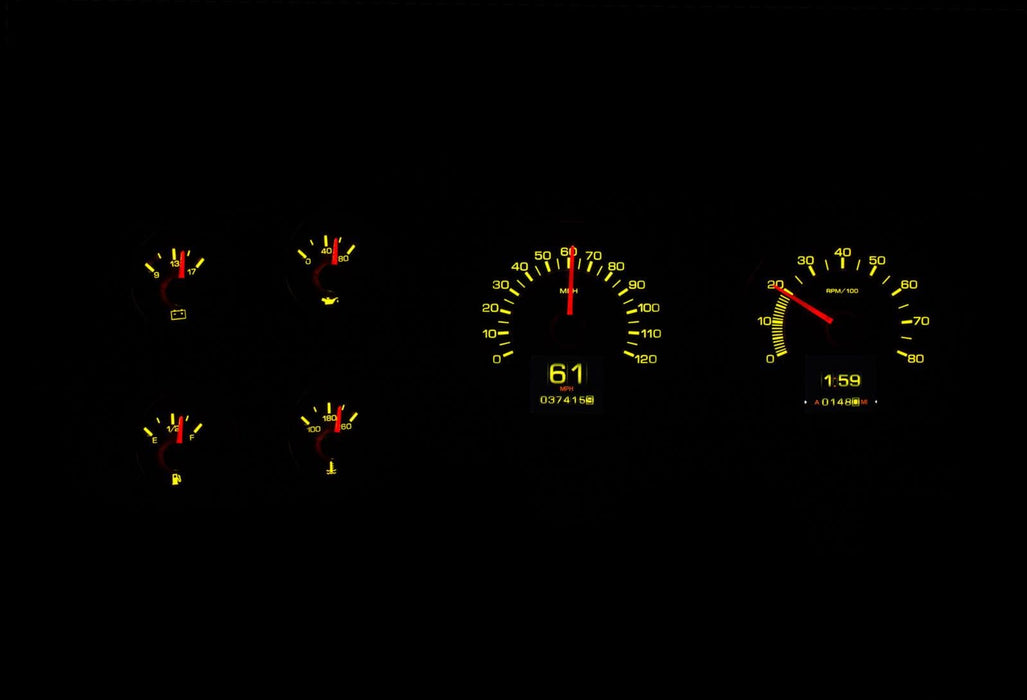 Dakota Digital Dakota Digital RTX Direct-Fit Gauge Kits RTX-79C-PU-X Autofit