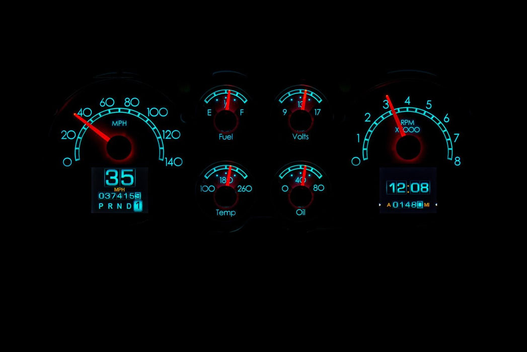 Dakota Digital Dakota Digital RTX Direct-Fit Gauge Kits RTX-86C-MC-X Autofit