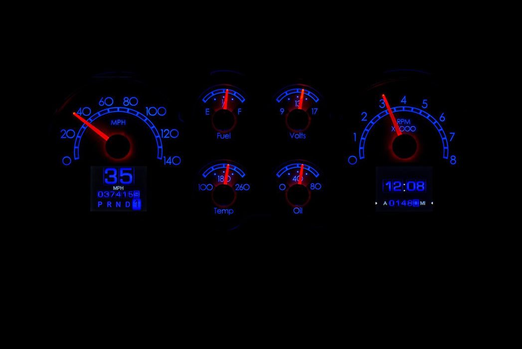 Dakota Digital Dakota Digital RTX Direct-Fit Gauge Kits RTX-86C-MC-X Autofit