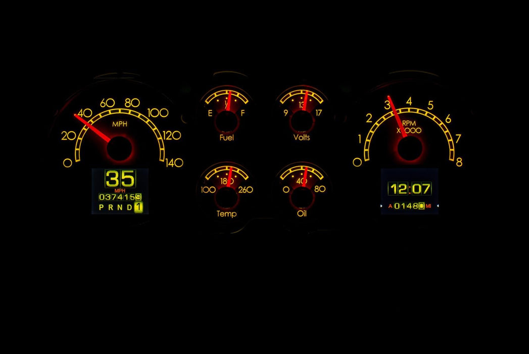 Dakota Digital Dakota Digital RTX Direct-Fit Gauge Kits RTX-86C-MC-X Autofit