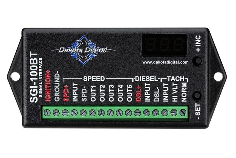 Dakota Digital Dakota Digital Universal Speedometer and Tachometer Interfaces SGI-100BT Autofit