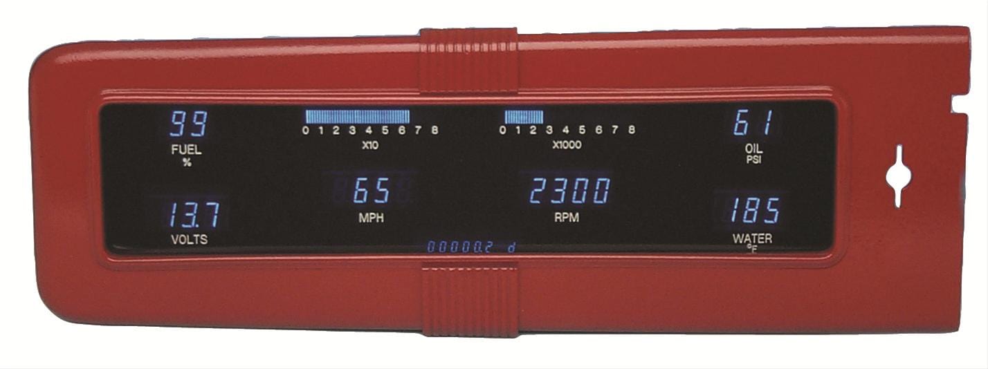 Dakota Digital Dakota Digital VFD3 Direct-Fit Digital Instrument Systems VFD3-40C-O-Z Autofit
