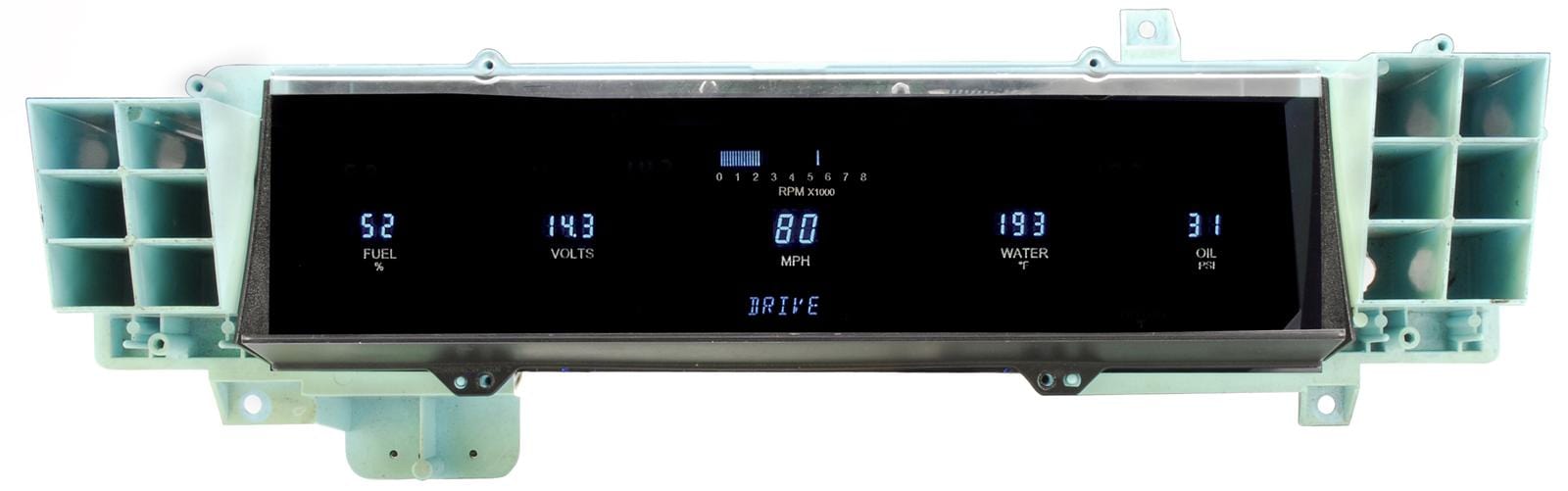 Dakota Digital Dakota Digital VFD3 Direct-Fit Digital Instrument Systems VFD3-91C-CAP-AZ Autofit