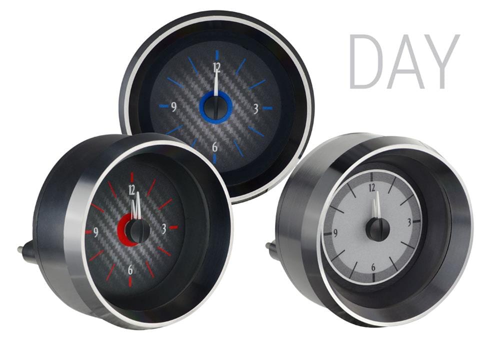 Dakota Digital Dakota Digital VHX Series Analog Clocks VLC-63C-VET-K-B Autofit