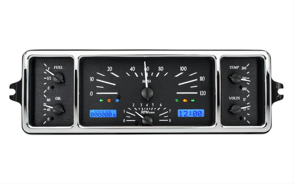 Dakota Digital Dakota Digital VHX Series Direct-Fit Analog Gauge Systems MHX-39C-K-W Autofit
