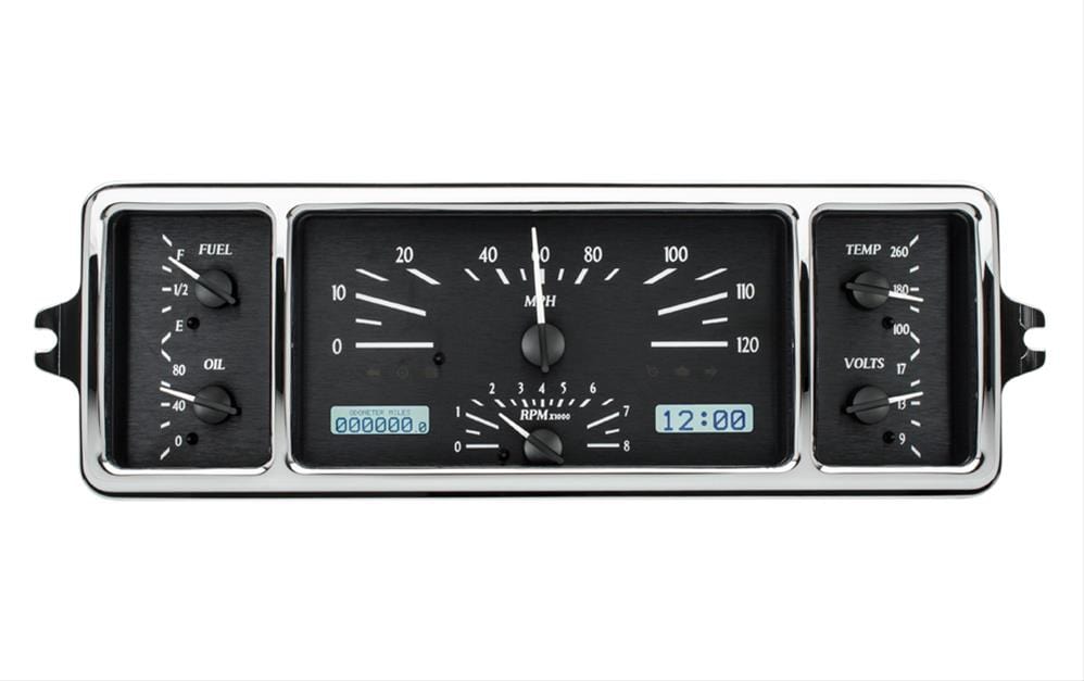 Dakota Digital Dakota Digital VHX Series Direct-Fit Analog Gauge Systems MHX-39C-K-W Autofit