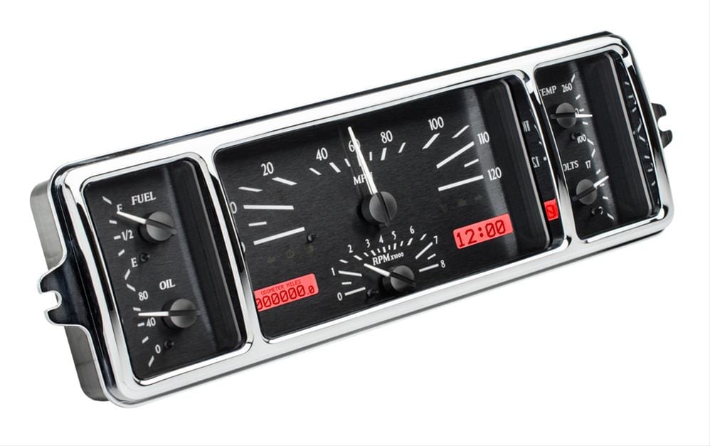 Dakota Digital Dakota Digital VHX Series Direct-Fit Analog Gauge Systems MHX-39C-K-W Autofit