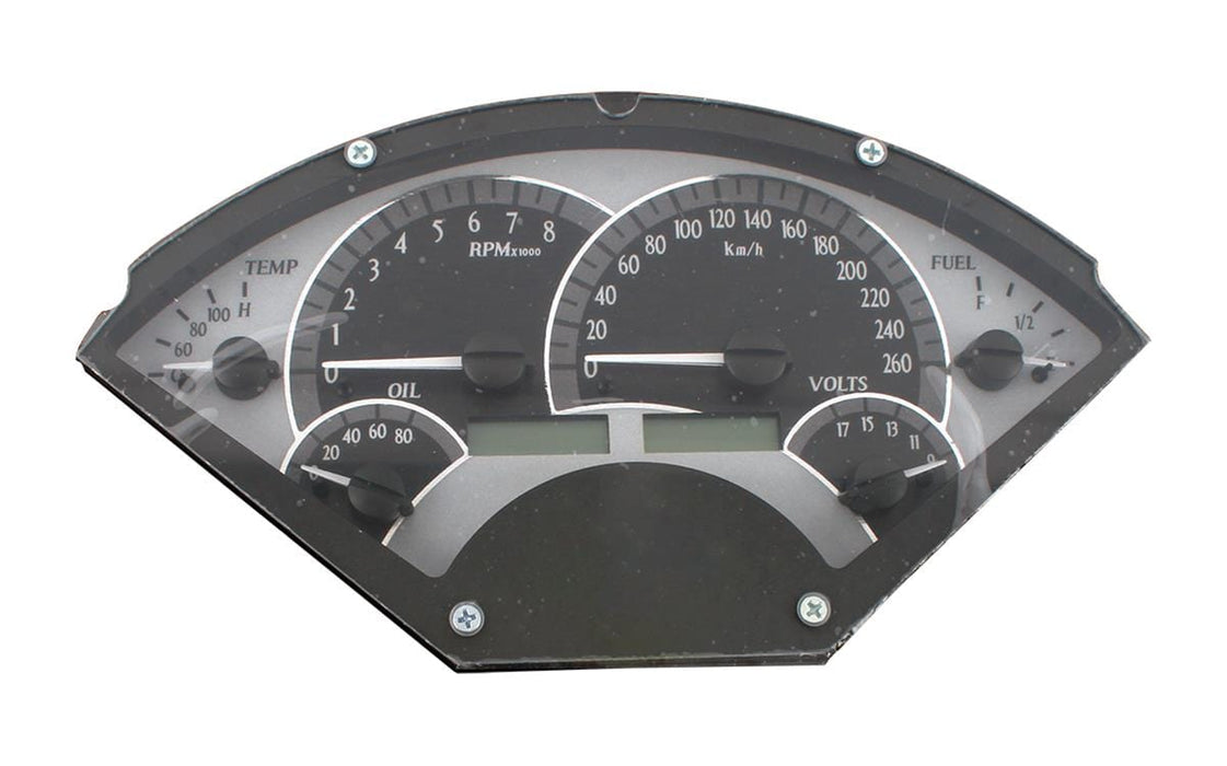 Dakota Digital Dakota Digital VHX Series Direct-Fit Analog Gauge Systems MHX-55C-S-W Autofit