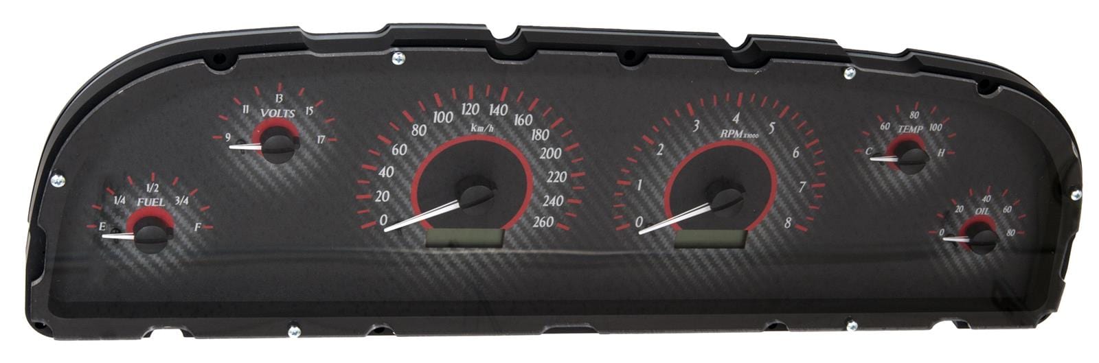 Dakota Digital Dakota Digital VHX Series Direct-Fit Analog Gauge Systems MHX-60C-PU-C-R Autofit