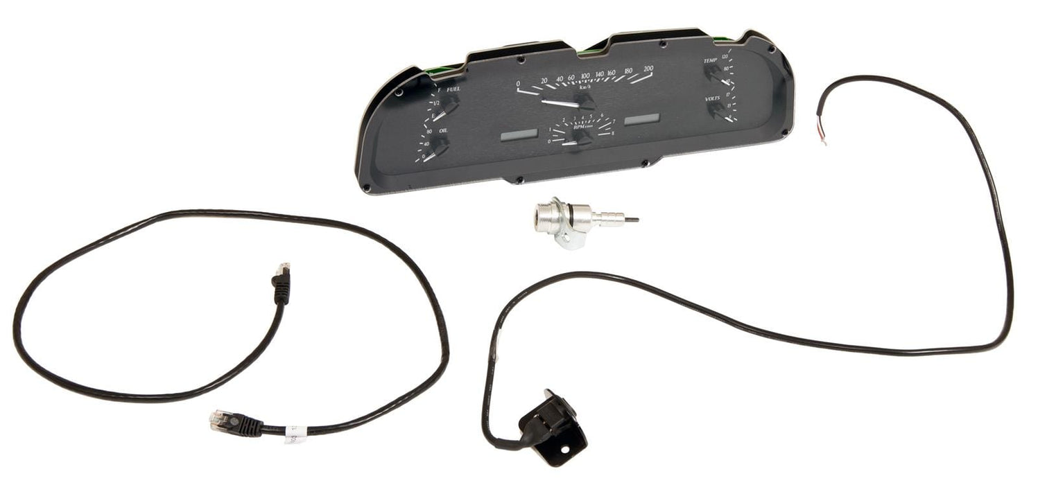 Dakota Digital Dakota Digital VHX Series Direct-Fit Analog Gauge Systems MHX-60F-FAL-K-B Autofit