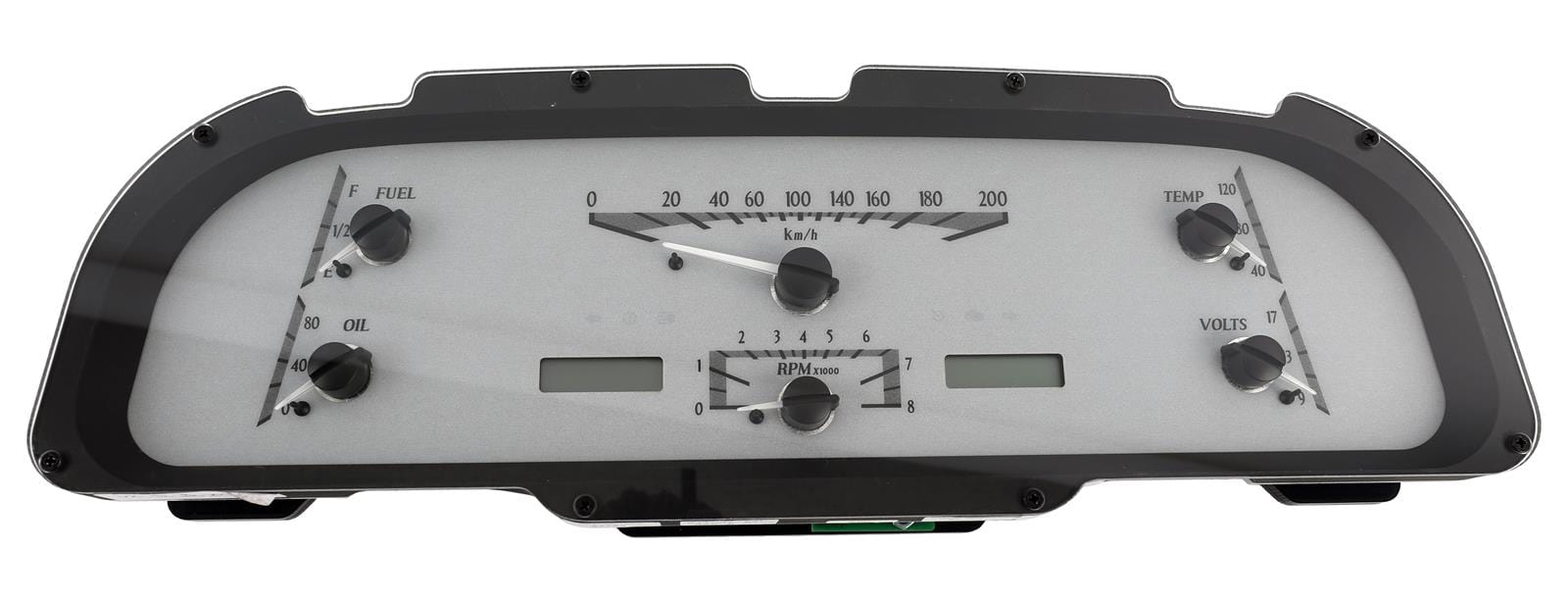 Dakota Digital Dakota Digital VHX Series Direct-Fit Analog Gauge Systems MHX-60F-FAL-S-B Autofit