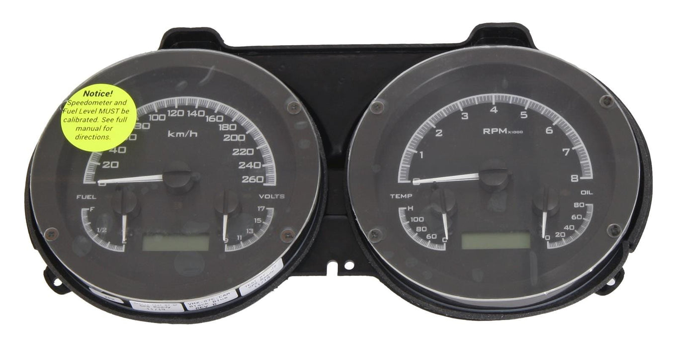 Dakota Digital Dakota Digital VHX Series Direct-Fit Analog Gauge Systems MHX-67C-CAM-K-B Autofit