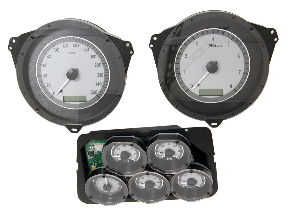 Dakota Digital Dakota Digital VHX Series Direct-Fit Analog Gauge Systems MHX-68C-V-TA-S-R Autofit