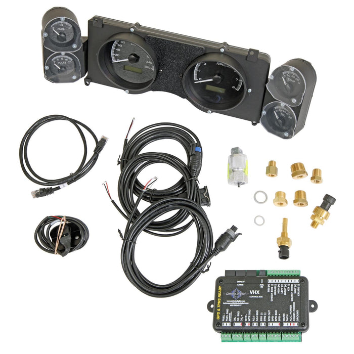 Dakota Digital Dakota Digital VHX Series Direct-Fit Analog Gauge Systems MHX-70C-CAM-K-W Autofit