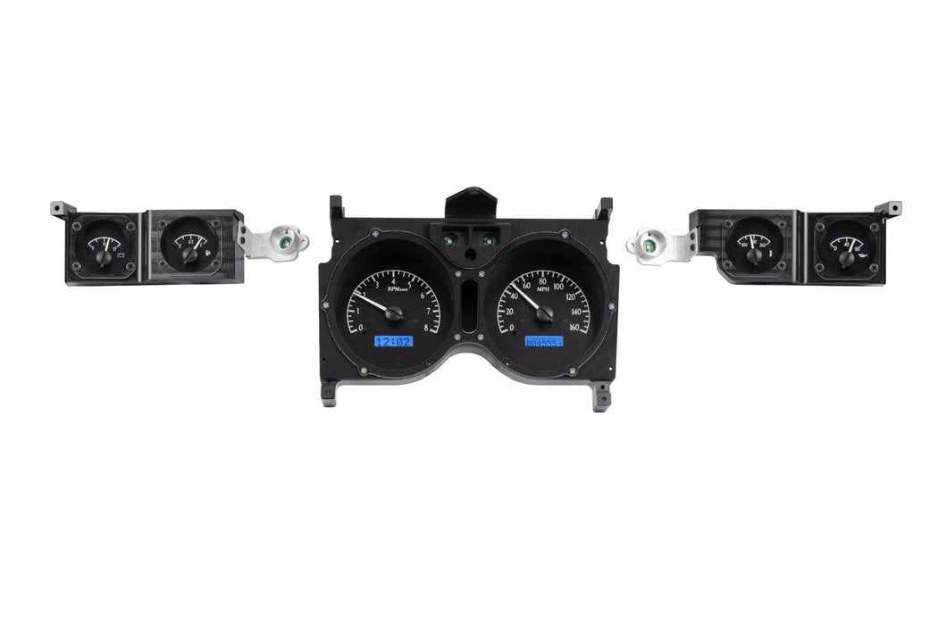 Dakota Digital Dakota Digital VHX Series Direct-Fit Analog Gauge Systems MHX-73C-CVL-K-B Autofit