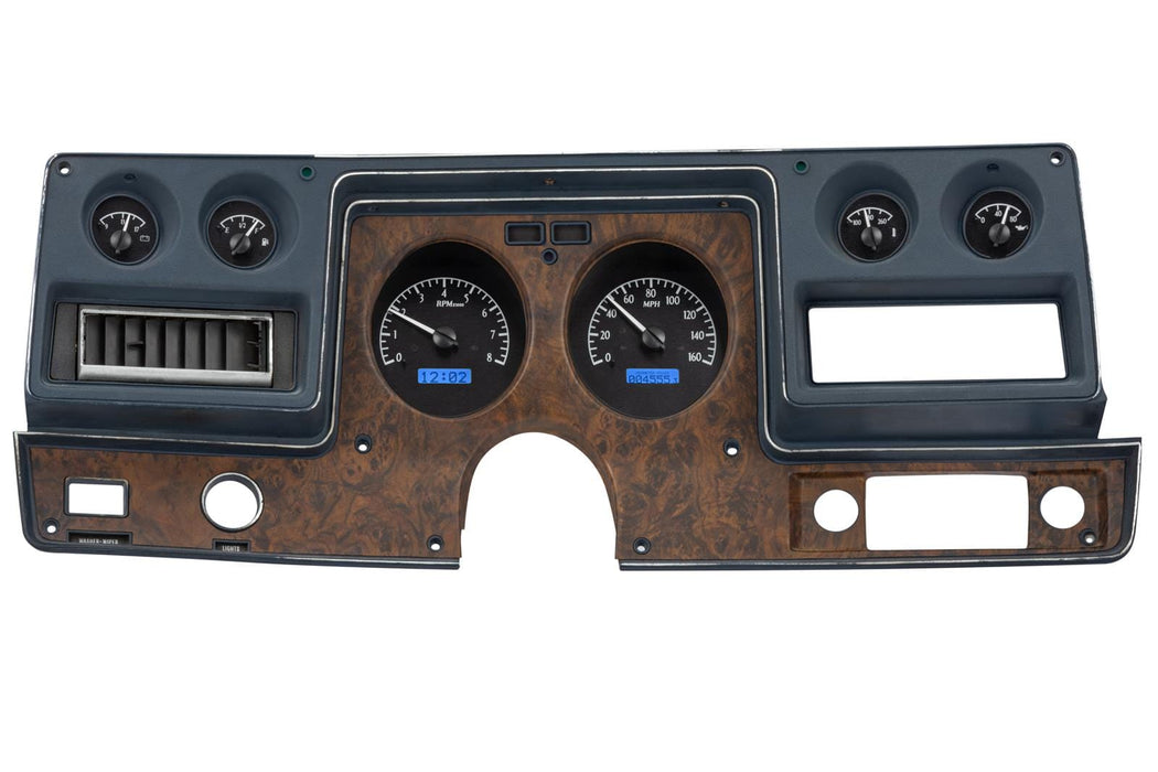 Dakota Digital Dakota Digital VHX Series Direct-Fit Analog Gauge Systems MHX-73C-CVL-K-B Autofit