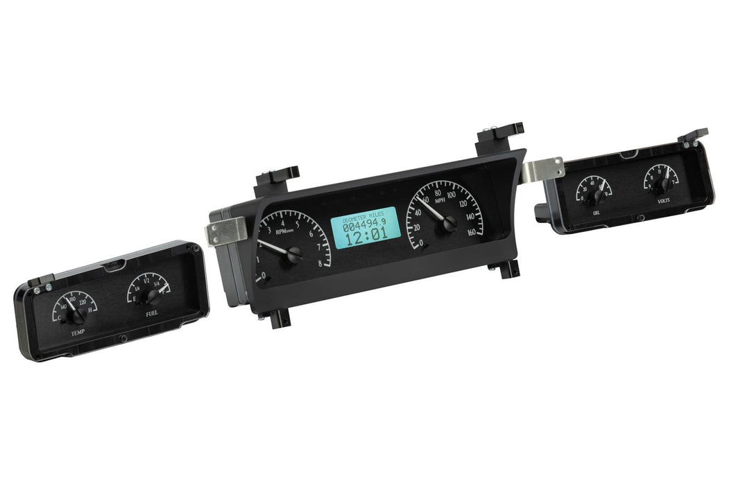 Dakota Digital Dakota Digital VHX Series Direct-Fit Analog Gauge Systems MHX-73C-MAL-K-W Autofit