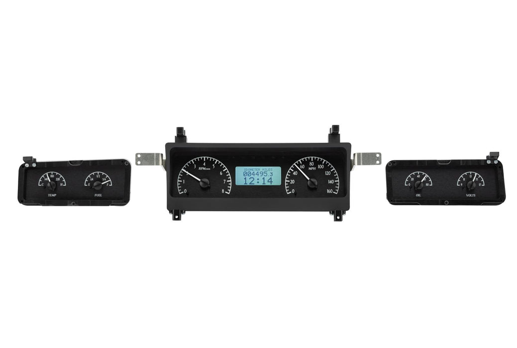 Dakota Digital Dakota Digital VHX Series Direct-Fit Analog Gauge Systems MHX-73C-MAL-K-W Autofit