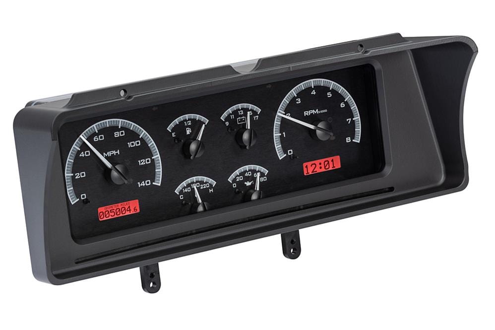 Dakota Digital Dakota Digital VHX Series Direct-Fit Analog Gauge Systems MHX-78C-MAL-K-R Autofit