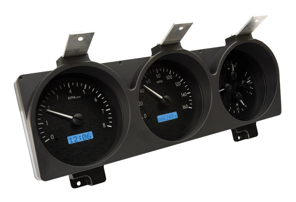 Dakota Digital Dakota Digital VHX Series Direct-Fit Analog Gauge Systems MHX-81D-PU-K-B Autofit