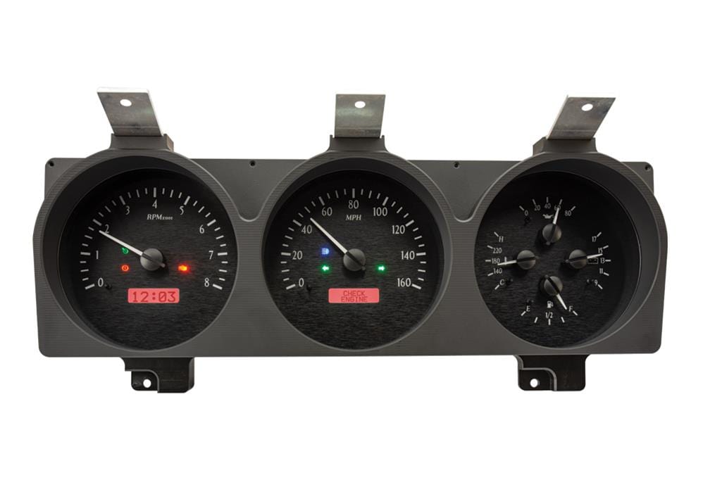 Dakota Digital Dakota Digital VHX Series Direct-Fit Analog Gauge Systems MHX-81D-PU-K-R Autofit