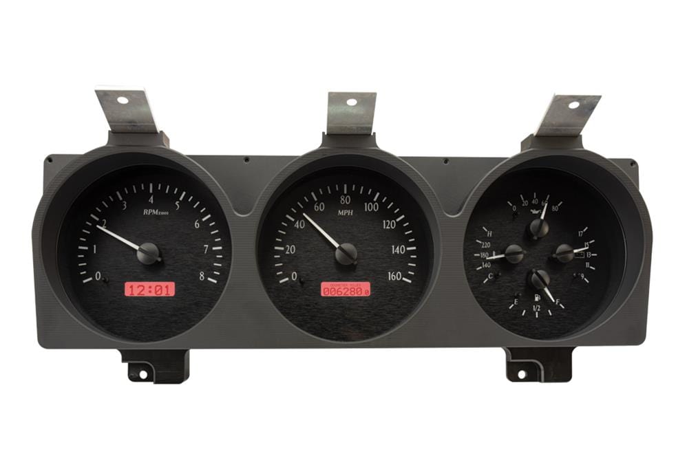 Dakota Digital Dakota Digital VHX Series Direct-Fit Analog Gauge Systems MHX-81D-PU-K-R Autofit