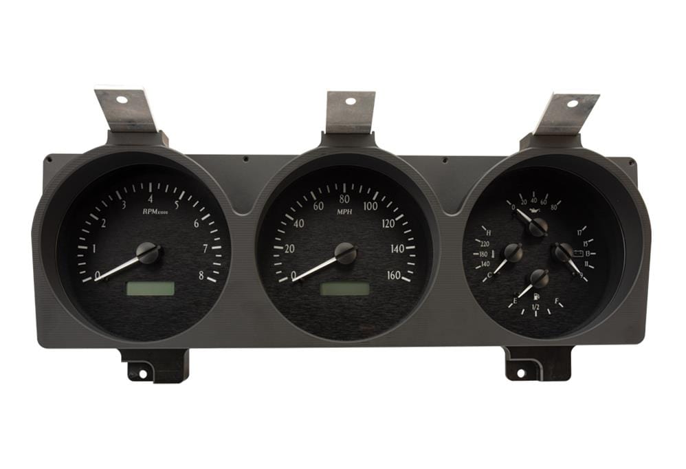 Dakota Digital Dakota Digital VHX Series Direct-Fit Analog Gauge Systems MHX-81D-PU-K-W Autofit
