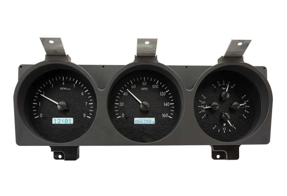 Dakota Digital Dakota Digital VHX Series Direct-Fit Analog Gauge Systems MHX-81D-PU-K-W Autofit