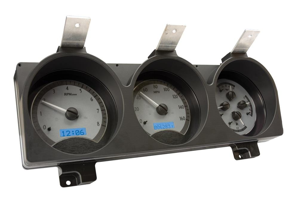Dakota Digital Dakota Digital VHX Series Direct-Fit Analog Gauge Systems MHX-81D-PU-S-B Autofit