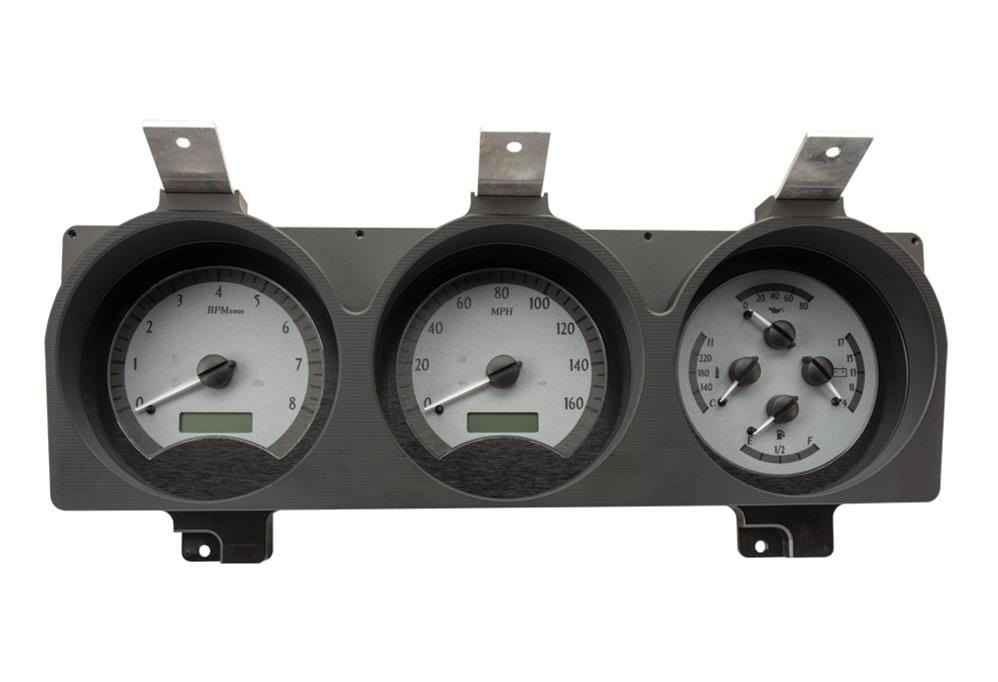 Dakota Digital Dakota Digital VHX Series Direct-Fit Analog Gauge Systems MHX-81D-PU-S-B Autofit