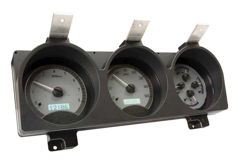 Dakota Digital Dakota Digital VHX Series Direct-Fit Analog Gauge Systems MHX-81D-PU-S-W Autofit
