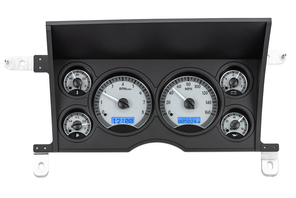 Dakota Digital Dakota Digital VHX Series Direct-Fit Analog Gauge Systems MHX-86C-S10-S-B Autofit