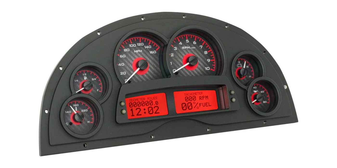 Dakota Digital Dakota Digital VHX Series Direct-Fit Analog Gauge Systems VHX-1200-C-R Autofit