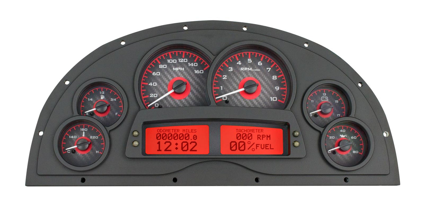 Dakota Digital Dakota Digital VHX Series Direct-Fit Analog Gauge Systems VHX-1200-C-R Autofit