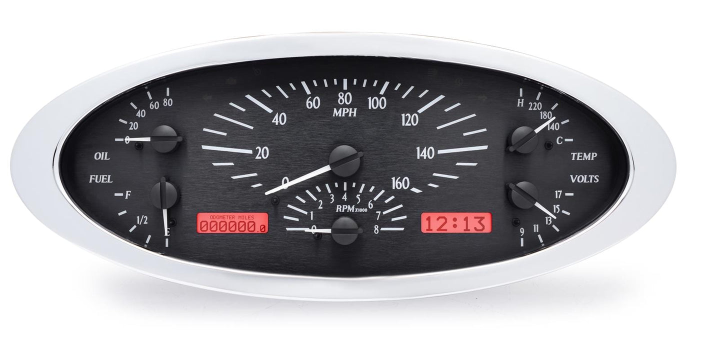 Dakota Digital Dakota Digital VHX Series Direct-Fit Analog Gauge Systems VHX-32F-K-R Autofit